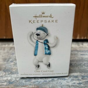 2012 Polar Bear “One Cool Guy” Christmas Ornament Hallmark